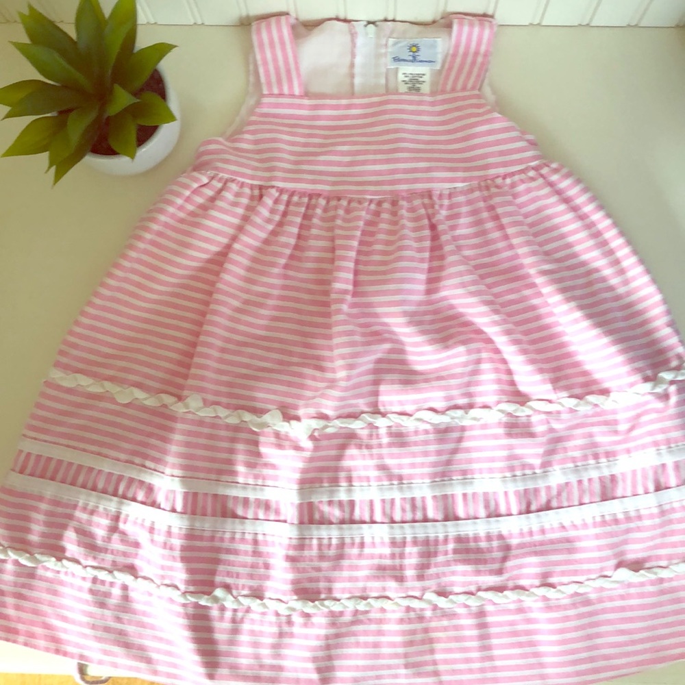 Florence Eiseman Girls 2T summer dress. Pink